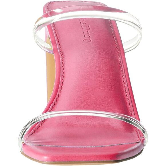 🆕 Women Pink Avery Square Toe Two Strap Staples Elevate High Heeled Sandal - Picture 2 of 8